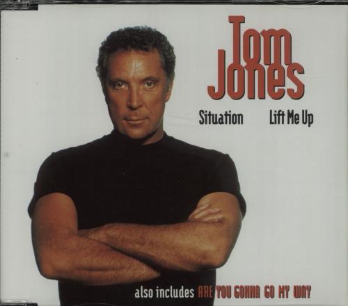 Tom Jones Situation/Lift Me Up CD single (CD5 / 5") Australian TJOC5SI667385