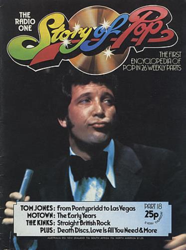 Tom Jones The Radio One Story Of Pop magazine UK TJOMATH399899