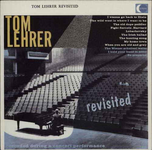 Tom Lehrer Tom Lehrer Revisited vinyl LP album (LP record) UK TL.LPTO751540