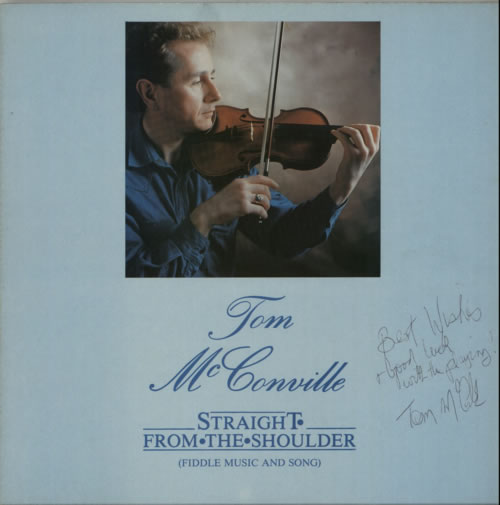 Tom McConville Straight From The Shoulder vinyl LP album (LP record) UK UO5LPST620081