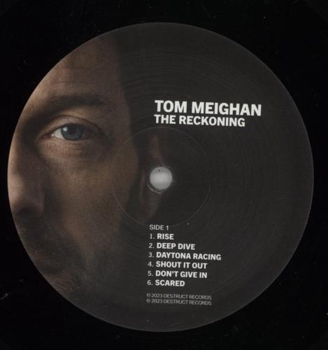 Tom Meighan The Reckoning - Autographed vinyl LP album (LP record) UK 6PULPTH863979