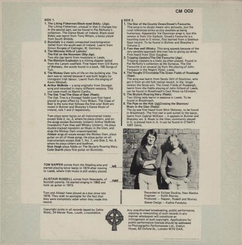 Tom Napper Tripping Upstairs vinyl LP album (LP record) UK 2PRLPTR759003