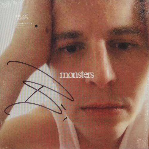 Tom Odell Monsters - Autographed - Sealed vinyl LP album (LP record) UK V43LPMO881831