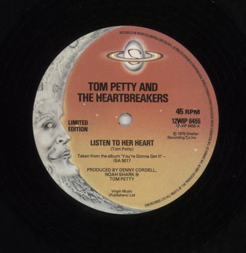 Tom Petty & The Heartbreakers (She's Gonna) Listen To Her Heart (It's Gonna Tell Her What To Do) 12" vinyl single (12 inch record / Maxi-single) UK PET12SH209335