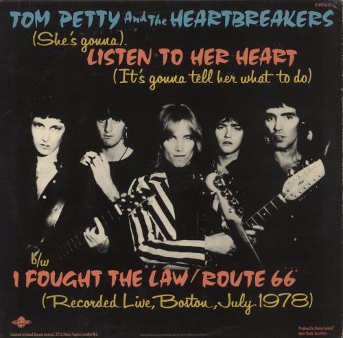 Tom Petty & The Heartbreakers (She's Gonna) Listen To Her Heart (It's Gonna Tell Her What To Do) 12" vinyl single (12 inch record / Maxi-single) UK PET12SH209335