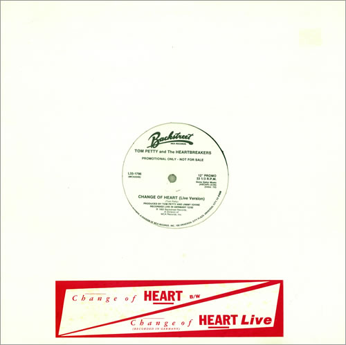 Tom Petty & The Heartbreakers Change Of Heart 12" vinyl single (12 inch record / Maxi-single) US PET12CH461866