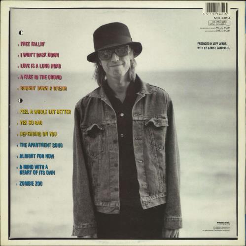 Tom Petty & The Heartbreakers Full Moon Fever - VG - Hype Sticker vinyl LP album (LP record) UK PETLPFU770966