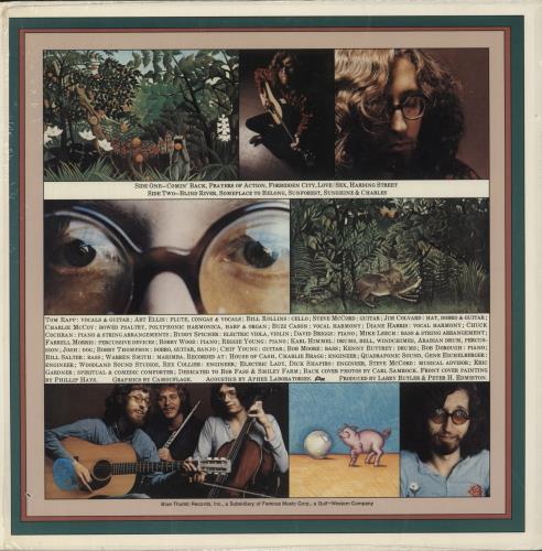 Tom Rapp Sunforest vinyl LP album (LP record) US RPPLPSU515690