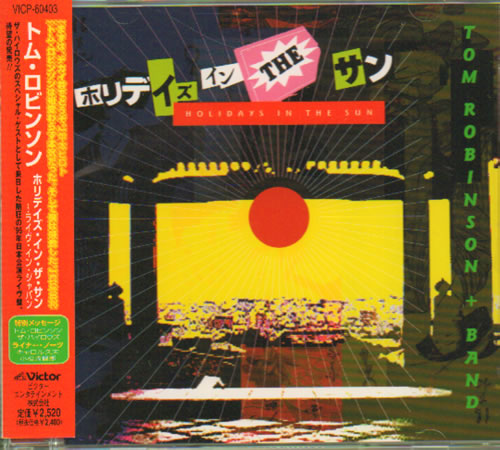 Tom Robinson Holidays In The Sun CD album (CDLP) Japanese TMRCDHO204238