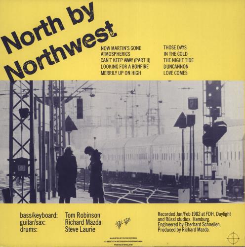 Tom Robinson North By Northwest vinyl LP album (LP record) UK TMRLPNO674688