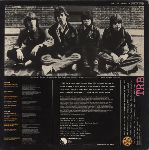 Tom Robinson Power In The Darkness vinyl LP album (LP record) UK TMRLPPO549753