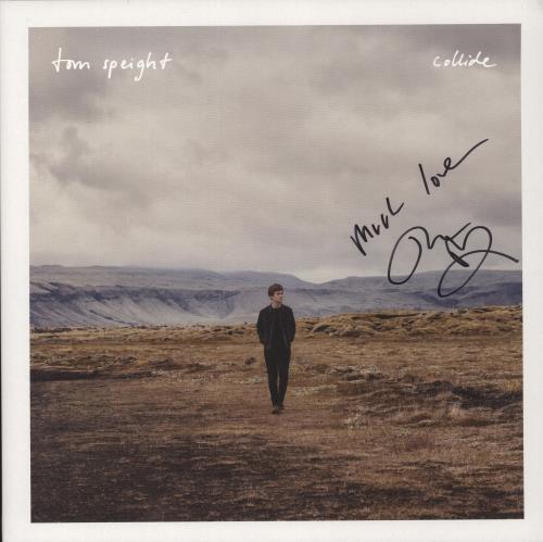 Tom Speight Collide - Green Vinyl + Autographed vinyl LP album (LP record) UK 660LPCO887848