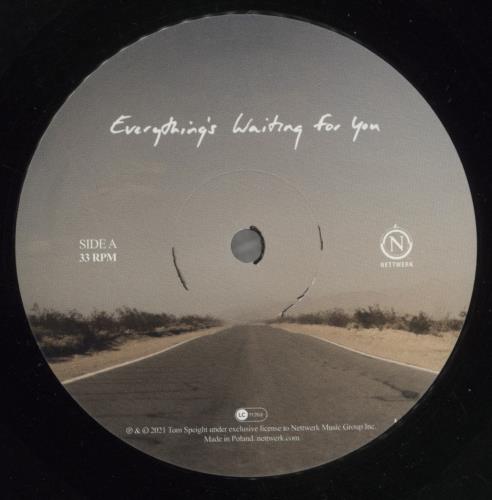 Tom Speight Everything's Waiting For You + Autographed vinyl LP album (LP record) UK 660LPEV887855