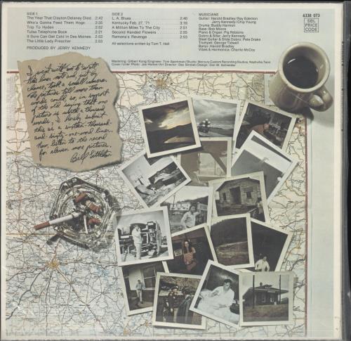 Tom T. Hall In Search Of A Song vinyl LP album (LP record) UK T2VLPIN699751