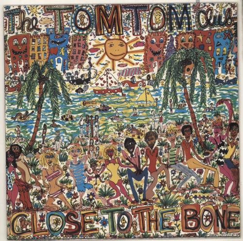 Tom Tom Club Close To The Bone - Promo Stickered vinyl LP album (LP record) UK TTCLPCL734924