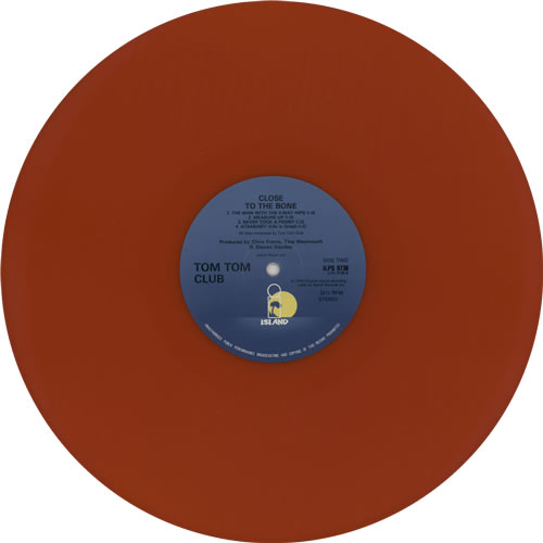 Tom Tom Club Close To The Bone - Red Vinyl vinyl LP album (LP record) UK TTCLPCL635281