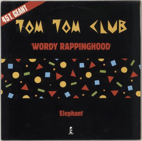 Tom Tom Club Wordy Rappinghood 12" vinyl single (12 inch record / Maxi-single) French TTC12WO713062
