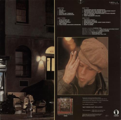 Tom Waits Asylum Years 2-LP vinyl record set (Double LP Album) German TMW2LAS650606