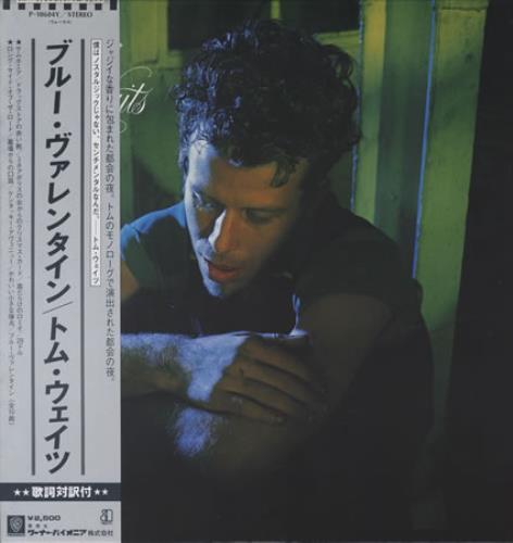 Tom Waits Blue Valentine vinyl LP album (LP record) Japanese TMWLPBL404280
