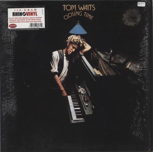 Tom Waits Closing Time - 180gm Vinyl + Shrinkwrap vinyl LP album (LP record) UK TMWLPCL736751