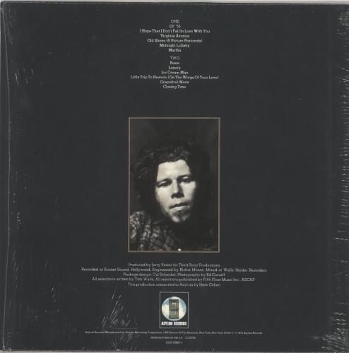 Tom Waits Closing Time - 180gm Vinyl + Shrinkwrap vinyl LP album (LP record) UK TMWLPCL736751