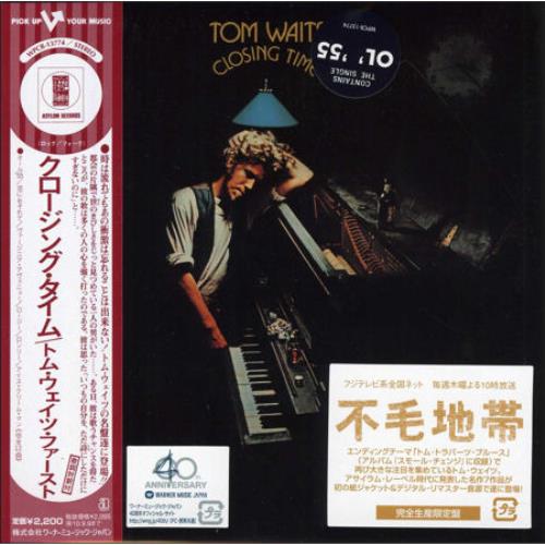 Tom Waits Closing Time CD album (CDLP) Japanese TMWCDCL496372