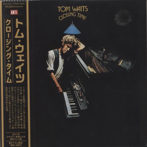 Tom Waits Closing Time vinyl LP album (LP record) Japanese TMWLPCL825475