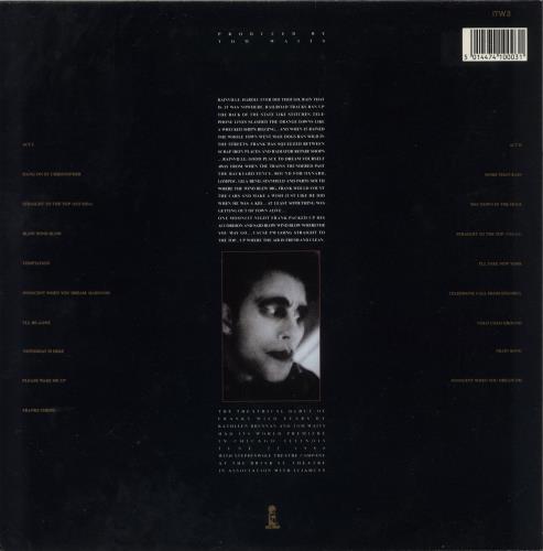 Tom Waits Franks Wild Years - EX vinyl LP album (LP record) UK TMWLPFR795020