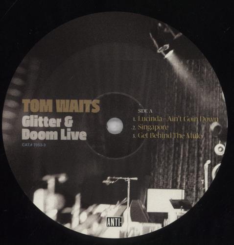 Tom Waits Glitter And Doom Live 2-LP vinyl record set (Double LP Album) UK TMW2LGL838981