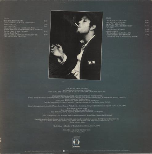 Tom Waits Small Change vinyl LP album (LP record) UK TMWLPSM337790