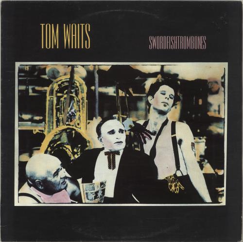 Tom Waits Swordfishtrombones vinyl LP album (LP record) Portuguese TMWLPSW707779