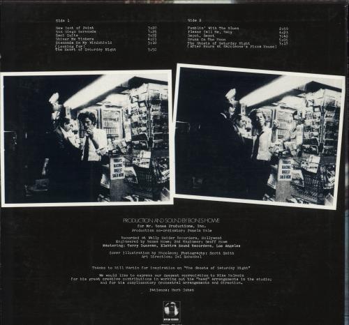 Tom Waits The Heart Of Saturday Night - 180 Gram Vinyl vinyl LP album (LP record) US TMWLPTH866790