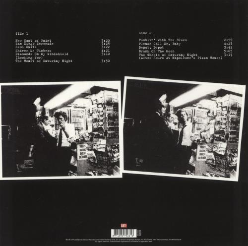 Tom Waits The Heart Of Saturday Night - 180gm Vinyl vinyl LP album (LP record) UK TMWLPTH872979