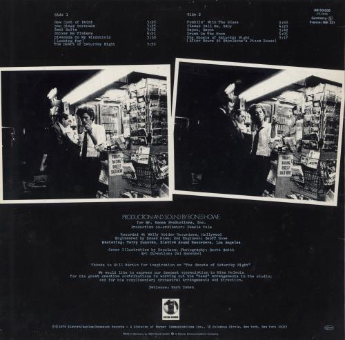 Tom Waits The Heart Of Saturday Night - Prime Cuts sticker vinyl LP album (LP record) German TMWLPTH64754