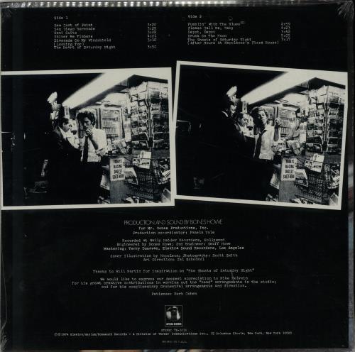 Tom Waits The Heart Of Saturday Night - Sealed vinyl LP album (LP record) US TMWLPTH285734