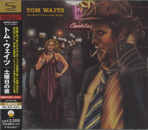 Tom Waits The Heart Of Saturday Night SHM CD Japanese TMWHMTH496361