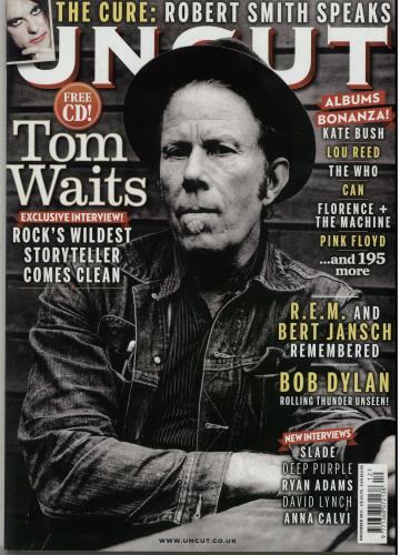 Tom Waits Uncut - December 2011 magazine UK TMWMAUN643358