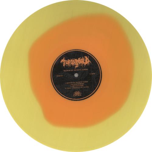Tomb Mold Manor of Infinite Forms - Orange and Yellow vinyl vinyl LP album (LP record) US Y0MLPMA715978