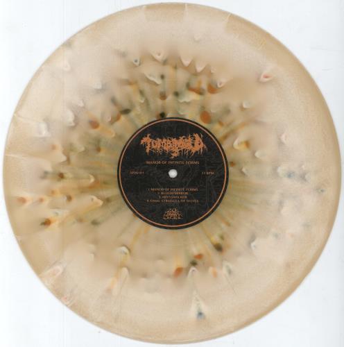 Tomb Mold Manor of Infinite Forms - Splatter Vinyl vinyl LP album (LP record) US Y0MLPMA796551