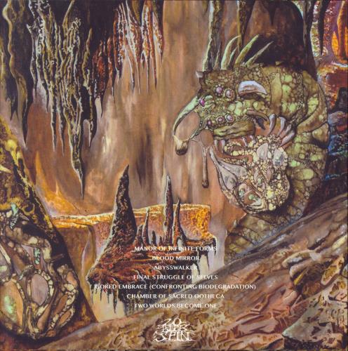 Tomb Mold Manor of Infinite Forms - Splatter Vinyl vinyl LP album (LP record) Canadian Y0MLPMA836106