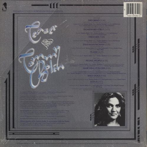 Tommy Bolin Teaser - Open Shrink vinyl LP album (LP record) US TBOLPTE809297