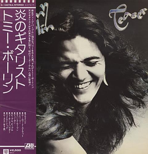 Tommy Bolin Teaser vinyl LP album (LP record) Japanese TBOLPTE164798