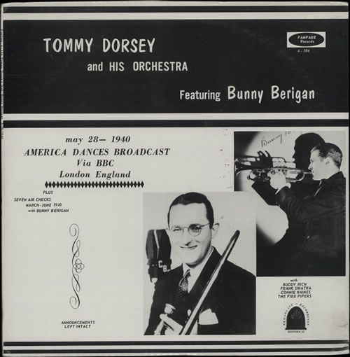 Tommy Dorsey America Dances Broadcast 1940 - Sealed vinyl LP album (LP record) US TDQLPAM640198