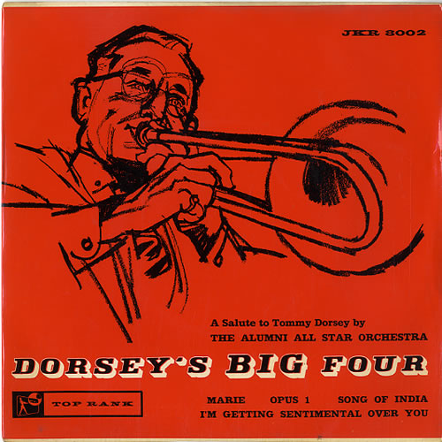 Tommy Dorsey Dorsey's Big Four 7" vinyl single (7 inch record / 45) UK TDQ07DO592127