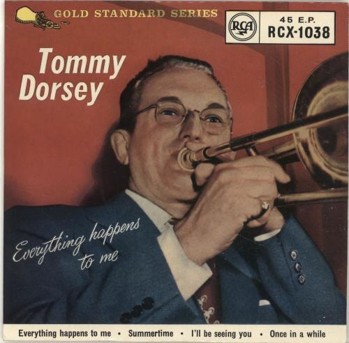 Tommy Dorsey Everything Happens To Me EP 7" vinyl single (7 inch record / 45) UK TDQ07EV697234