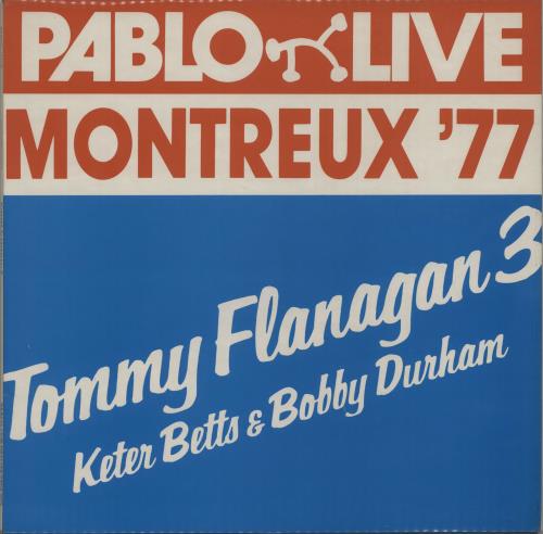 Tommy Flanagan Montreux '77 - Tommy Flanagan 3 vinyl LP album (LP record) UK TFLLPMO442583