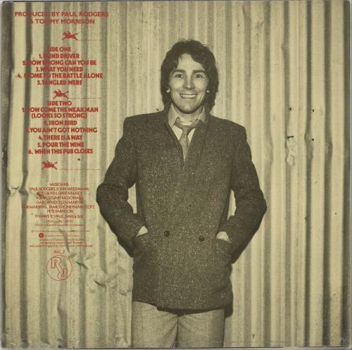 Tommy Morrison Place Your Bets vinyl LP album (LP record) UK YMMLPPL363090