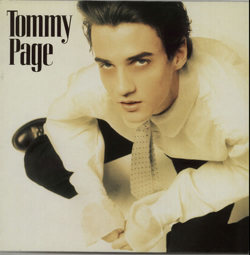 Tommy Page Tommy Page vinyl LP album (LP record) German PGELPTO640505