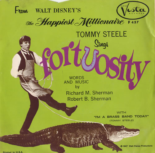Tommy Steele Fortuosity - P/S 7" vinyl single (7 inch record / 45) UK YTS07FO521078