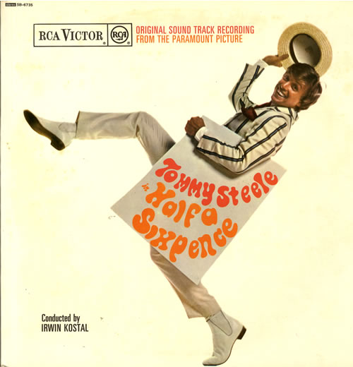 Tommy Steele Half A Sixpence vinyl LP album (LP record) UK YTSLPHA563972